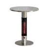 Ener-G+ HEA-115J88-GOLD Bistro Style Infrared Heated Table 1500 W Silve