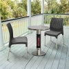 Ener-G+ HEA-115J88-GOLD Bistro Style Infrared Heated Table 1500 W Silve