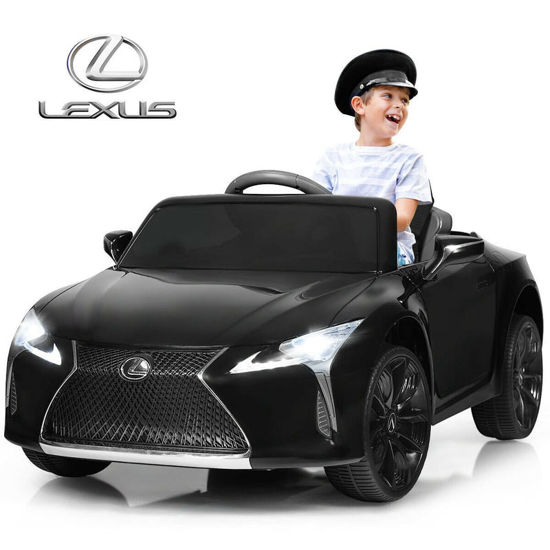 Costway-Limited time offer-Lexus LC500 Licensed Kids 12V Ride Remote Control Electric Vehicle- WITH Suspension