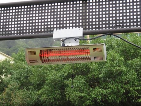 Energ+ HEA-21580-GOLD Infrared Electric Outdoor Heater