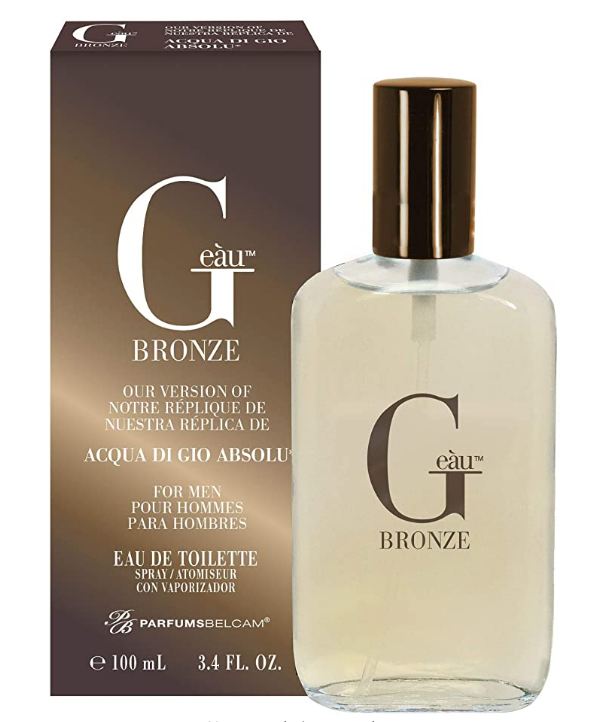 Belcam -G Eau Bronze, our version of Acqua Di Gio Absolu, EDT, 100 ml