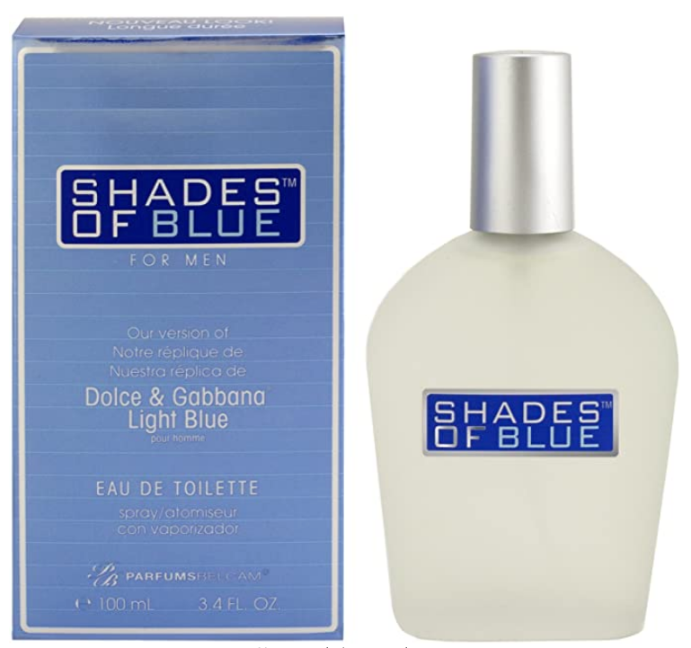 Belcam - Shades of blue for men, our version of Dolce and Gabbana Light Blue, EDT, 100 ml