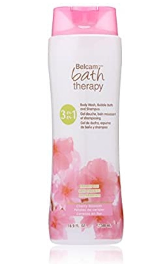 Belcam Bath Therapy


Florals 3-in-1 Body Wash, Bubble Bath & Shampoo, Cherry Blossom, 500 mL