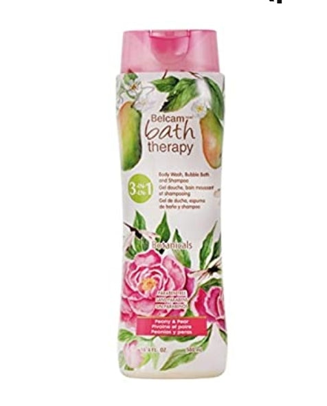 Belcam Bath Therapy

Belcam Bath Therapy Botanicals 3-in-1 Body Wash, Bubble Bath, Shampoo, Peony & Pear, 500ml